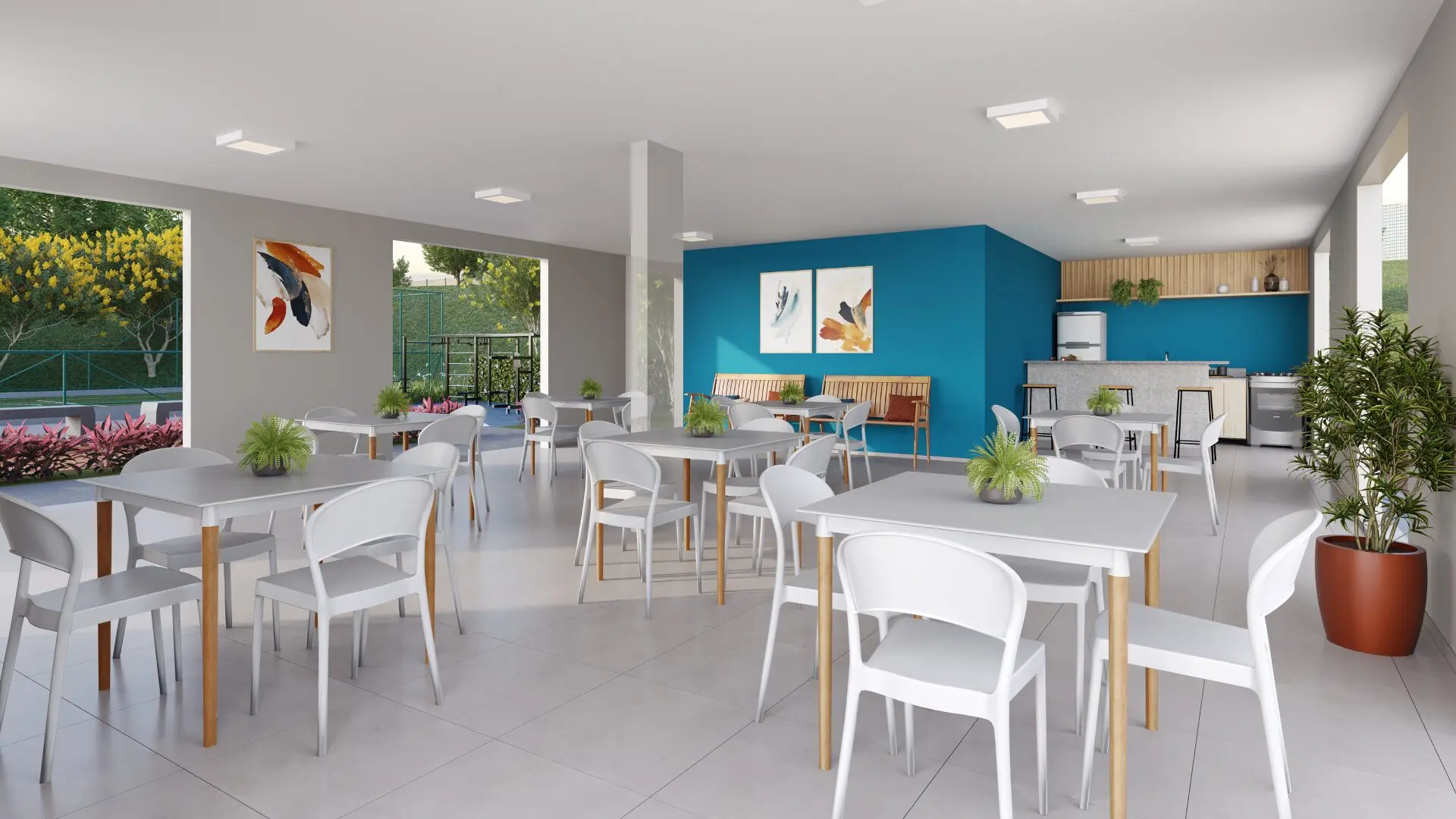 Salão de Festas Interno