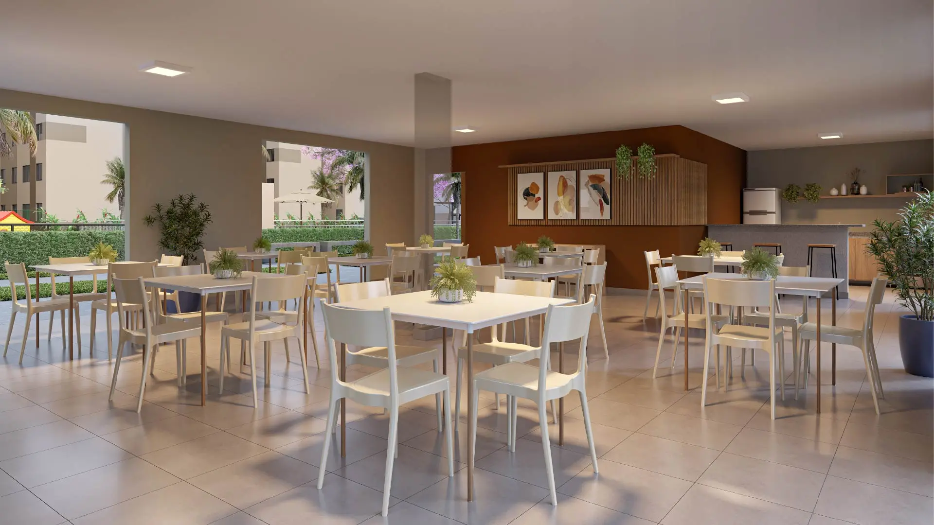 Salão de Festas Interno